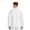Bluza kucharska biała długi rękaw lamówka czarna roz.3XL